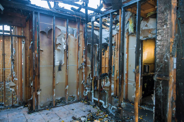 Professional Fire Board Up technician working in Conshohocken, PA